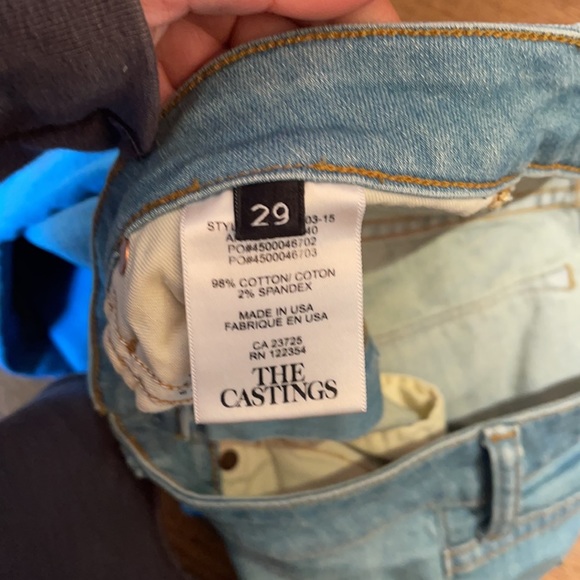 The Castings skinny jeans size 29 light blue. Worn once. Great condition. - Picture 3 of 3